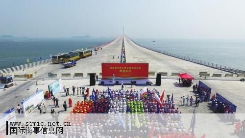 港珠澳大桥主体桥梁全线贯通_国际海事信息网