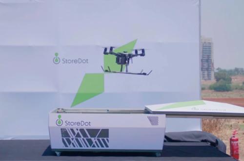 以色列公司StoreDot开发全新无人机技术 承诺5分钟即可完成充电