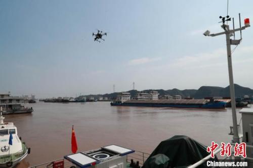 长江海事部门开展三峡重点水域智能巡航监管