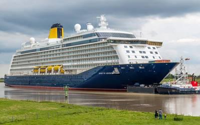 迈尔船厂向Saga Cruises交付“Spirit of Adventure”号邮轮
