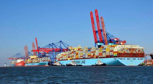 苏伊士运河集装箱码头从六千万美元的升级改造中获益