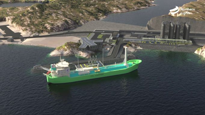 Northern Lights旗下风力辅助LNG驱动LCO2运输船将配备Norsepower旋翼帆
