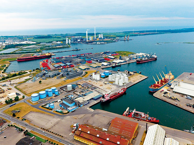 丹麦卡伦堡港利用新设备努力实现净零排放