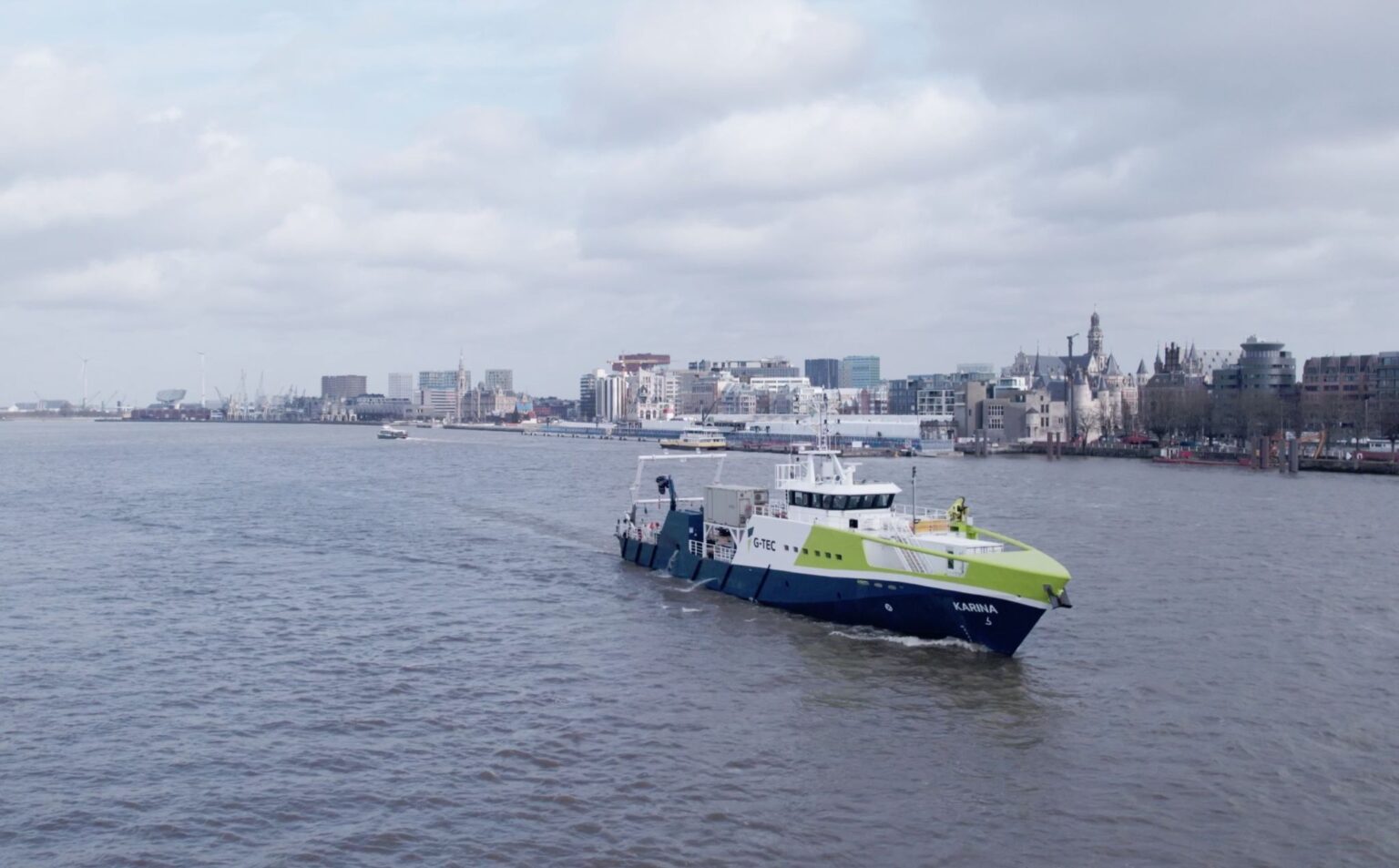 生物燃料驱动勘测船加入DEME子公司船队