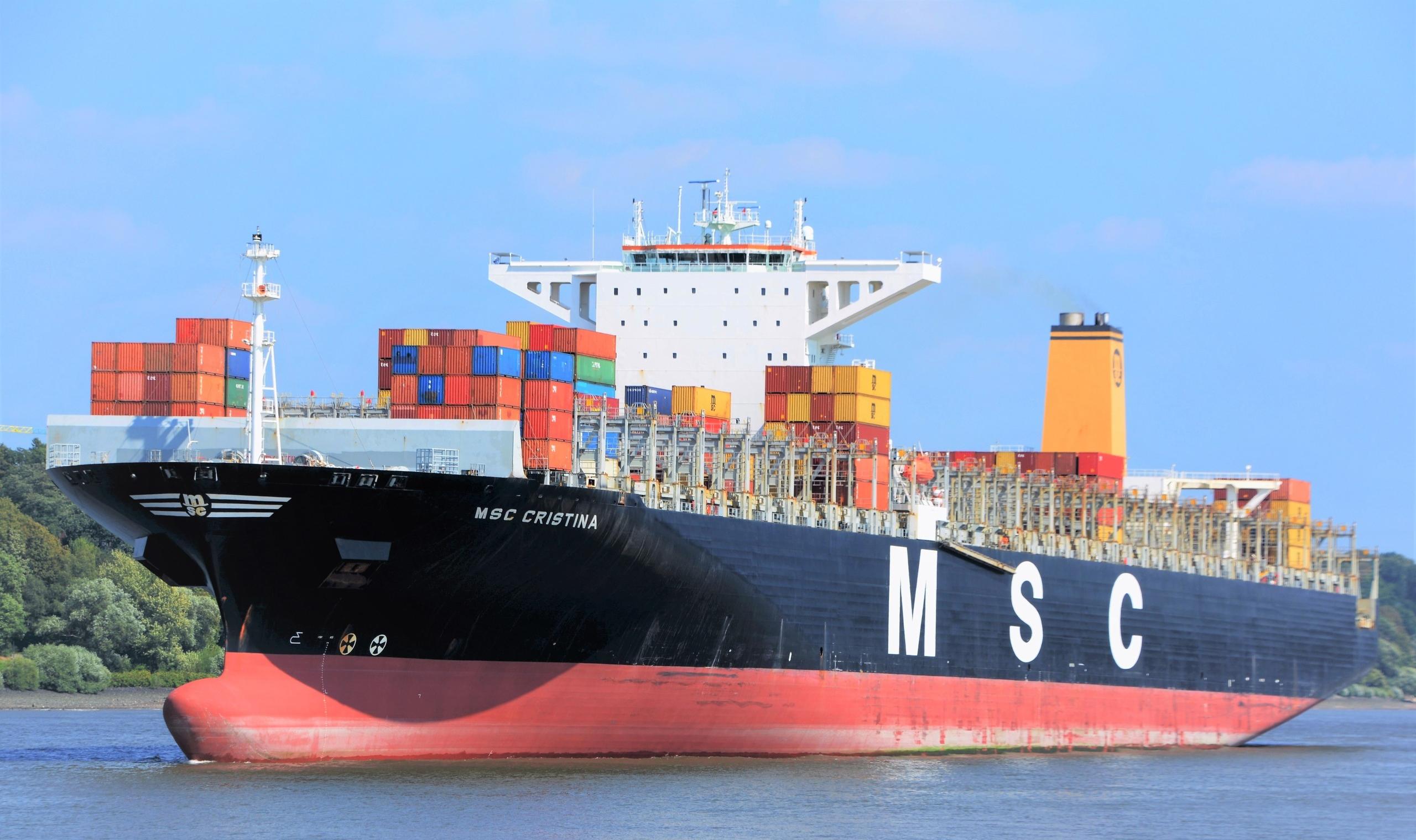 MSC在中国造船厂订购8+4艘LNG双燃料集装箱船